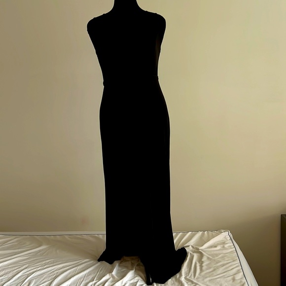 Forever 21 full length, lace up back, dress 1X - Picture 1 of 6